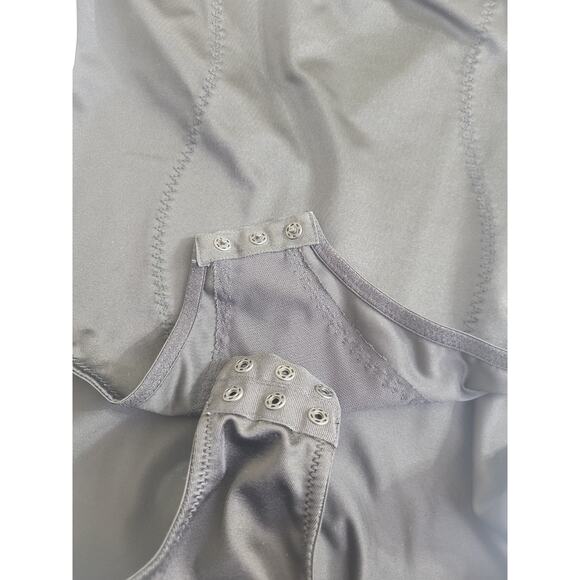 Dr. Robert Rey Shapewear Bodysuit Instant Shape Black Women's 36B Plunge - Picture 5 of 11